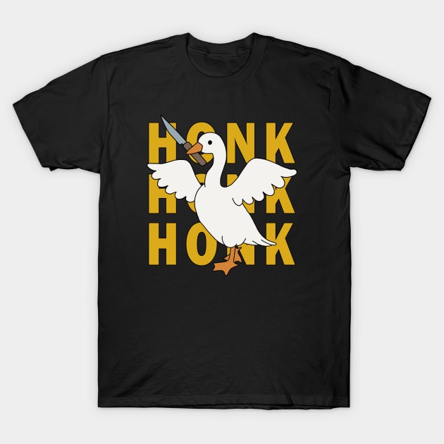 Honk T-Shirt by valentinahramov